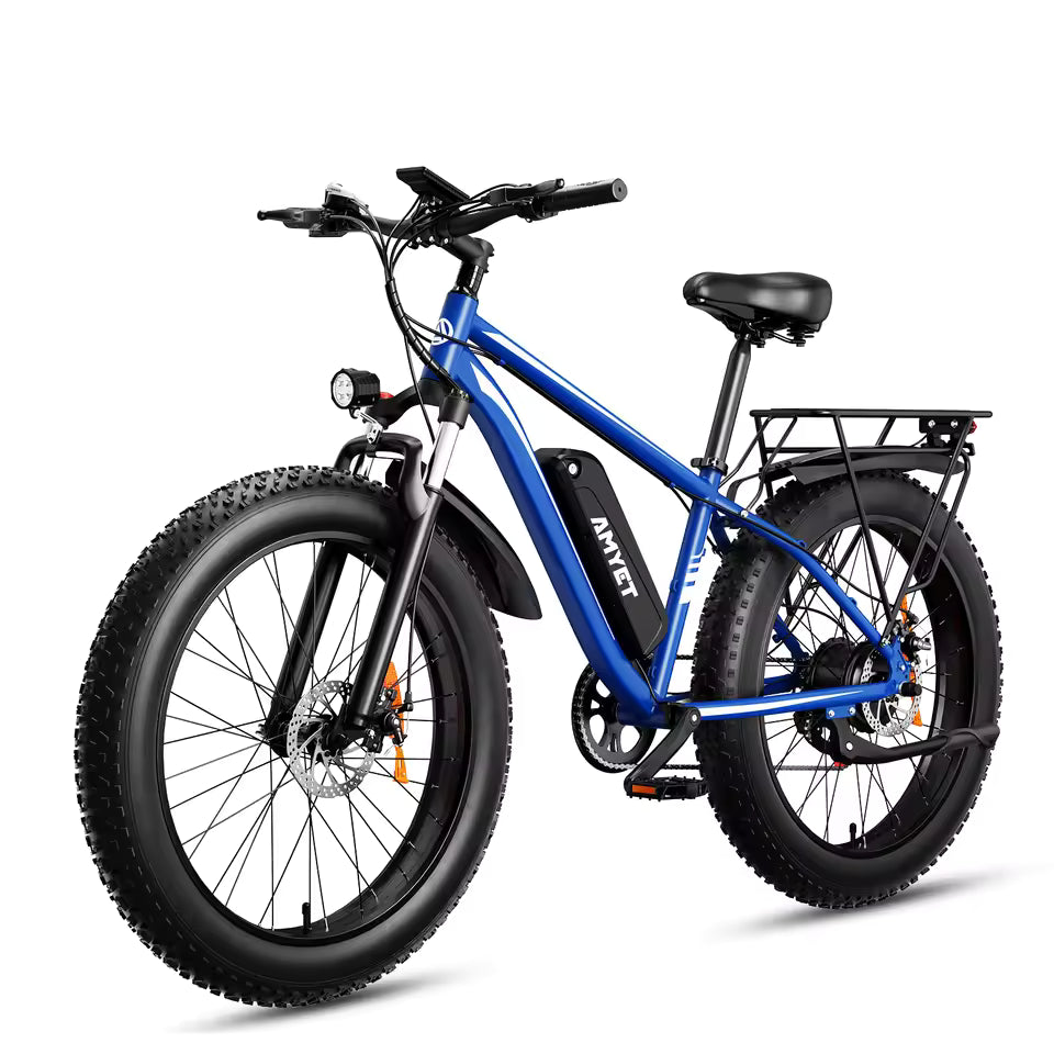 Mountain E-Bike 1500W Peak with Fat Tires