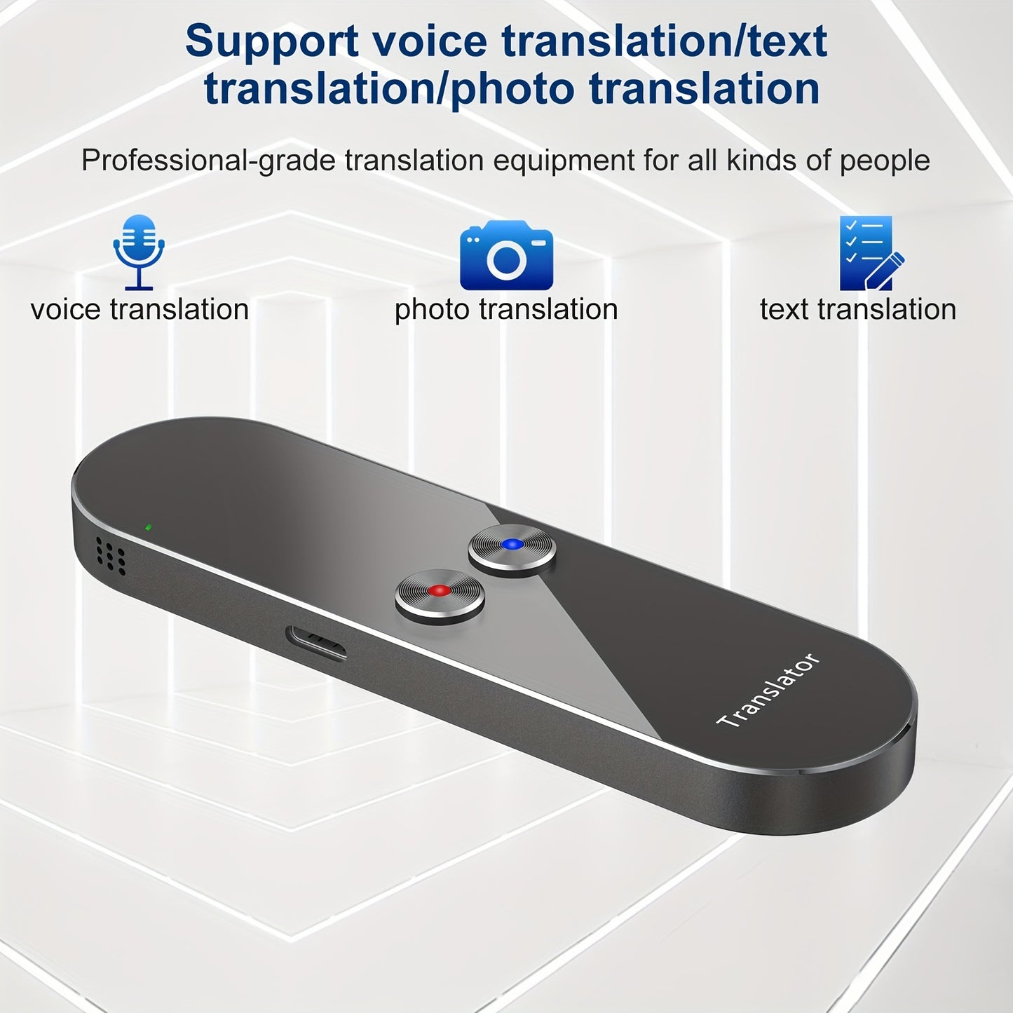 AI Translator over 120+ Language Portable Smart Device Instant Voice Real-time