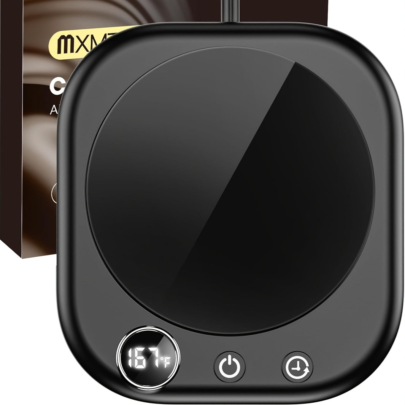 Smart Electric Coffee Mug Thermos with Digital Temp Display