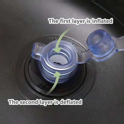 Adult Inflatable Recliner, Portable and Foldable Couch with Footrest, Indoor Living Room Air Sofa, Play Bedroom, Office Balcony, Outdoor Travel, Camping