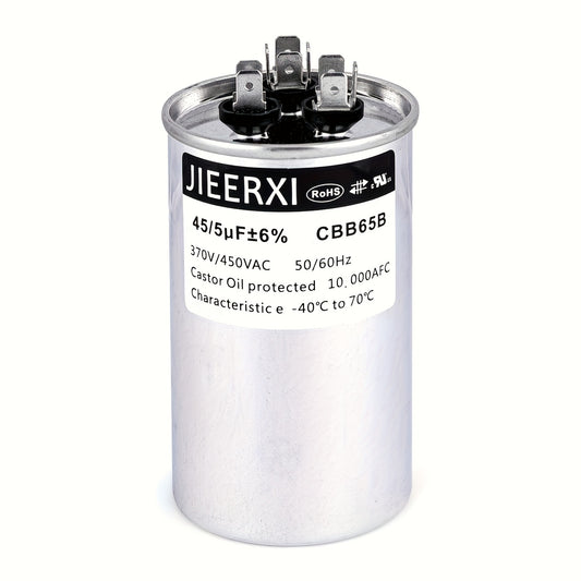 AC Capacitor 45+5uF 45/5MFD 450V, Condenser Capacitor