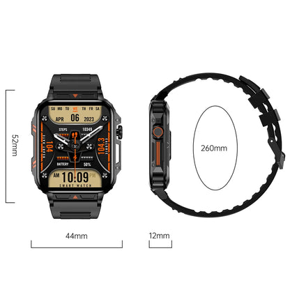 Sports Smartwatch Answer Call Big Battery Fitness Tracker Waterproof for IOS, Android