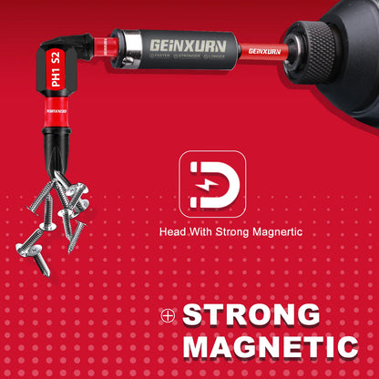 Geinxurn Magnetic Screwdriver Bits 25mm 50mm Impact PH1-#8 Torx SQ PH SL Bit Holder