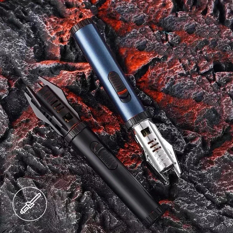 Windproof Turbine Torch Jet Butane Gas Lighter Camp fire