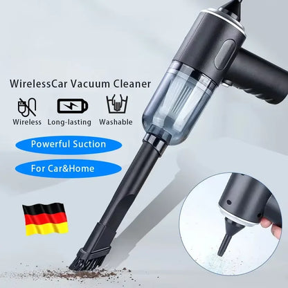Portable Wireless 120W High Power Car Vacuum Cleaner Dual Use for Home and Car