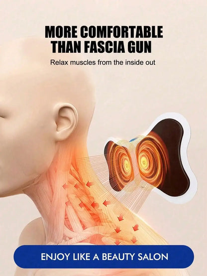 Mini Cervical Spine Patch and portable body massage with remote control