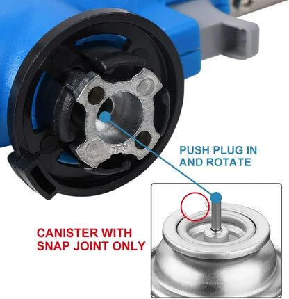 Butane Torch Flame Gun Blowtorch for Professional Kitchen Cooking Soldering Butane Autoignition gas-Burner Lighter Heating