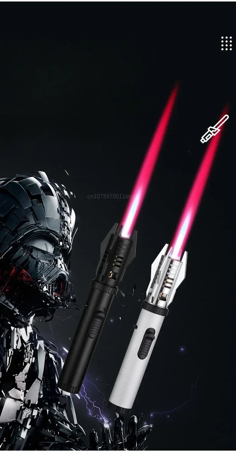 Windproof Turbine Torch Jet Butane Gas Lighter Camp fire