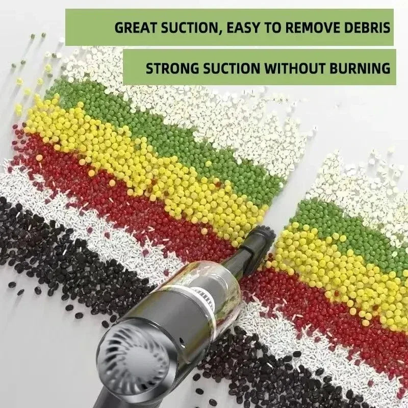 Portable Wireless 120W High Power Car Vacuum Cleaner Dual Use for Home and Car