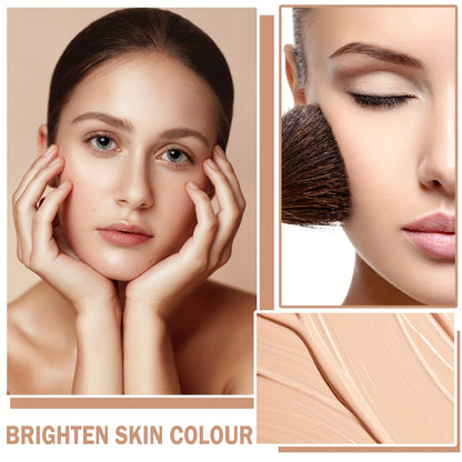 Airbrush Foundation Smooth Makeup Spray Full Coverage/Primer for Mature Skin Set