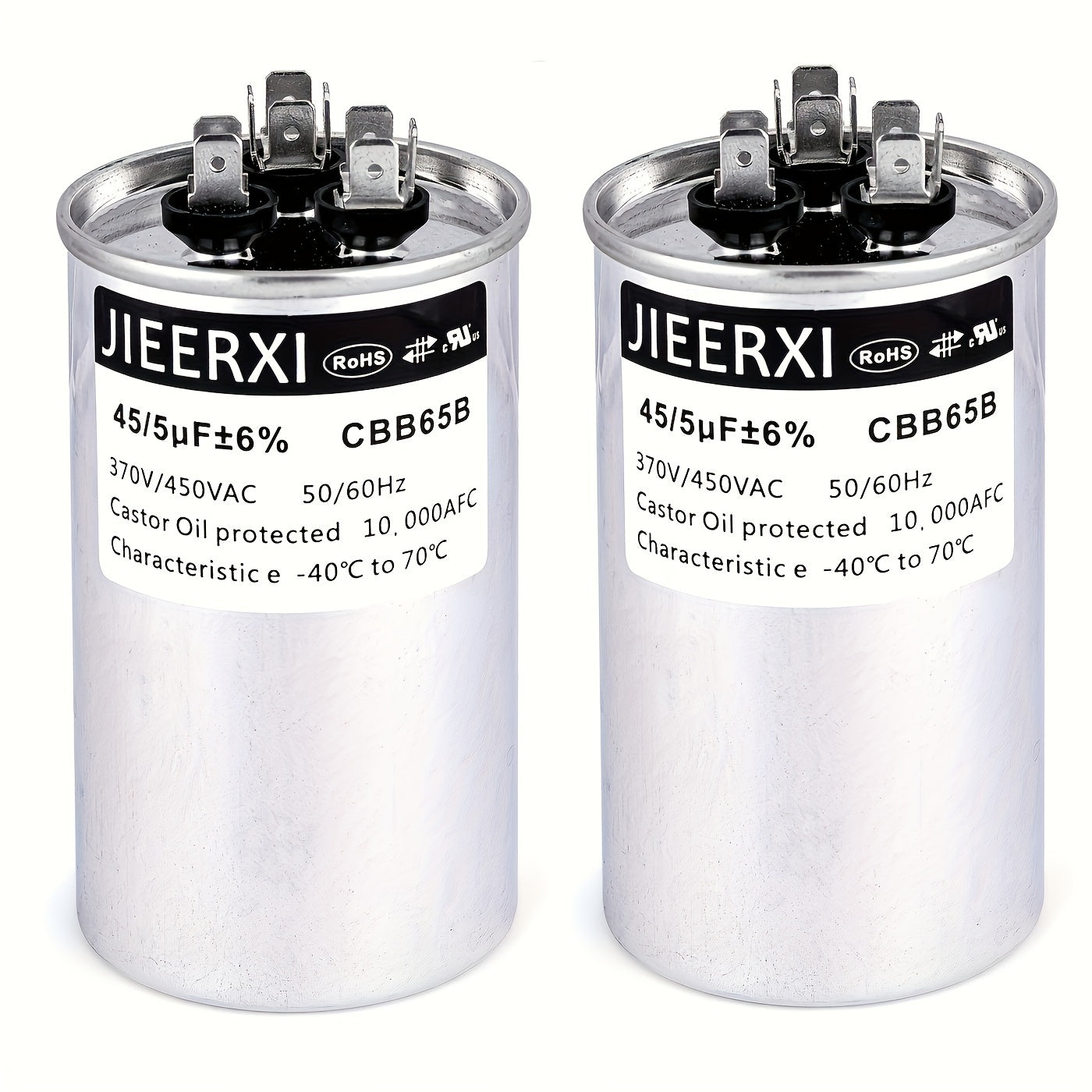 AC Capacitor 45+5uF 45/5MFD 450V, Condenser Capacitor